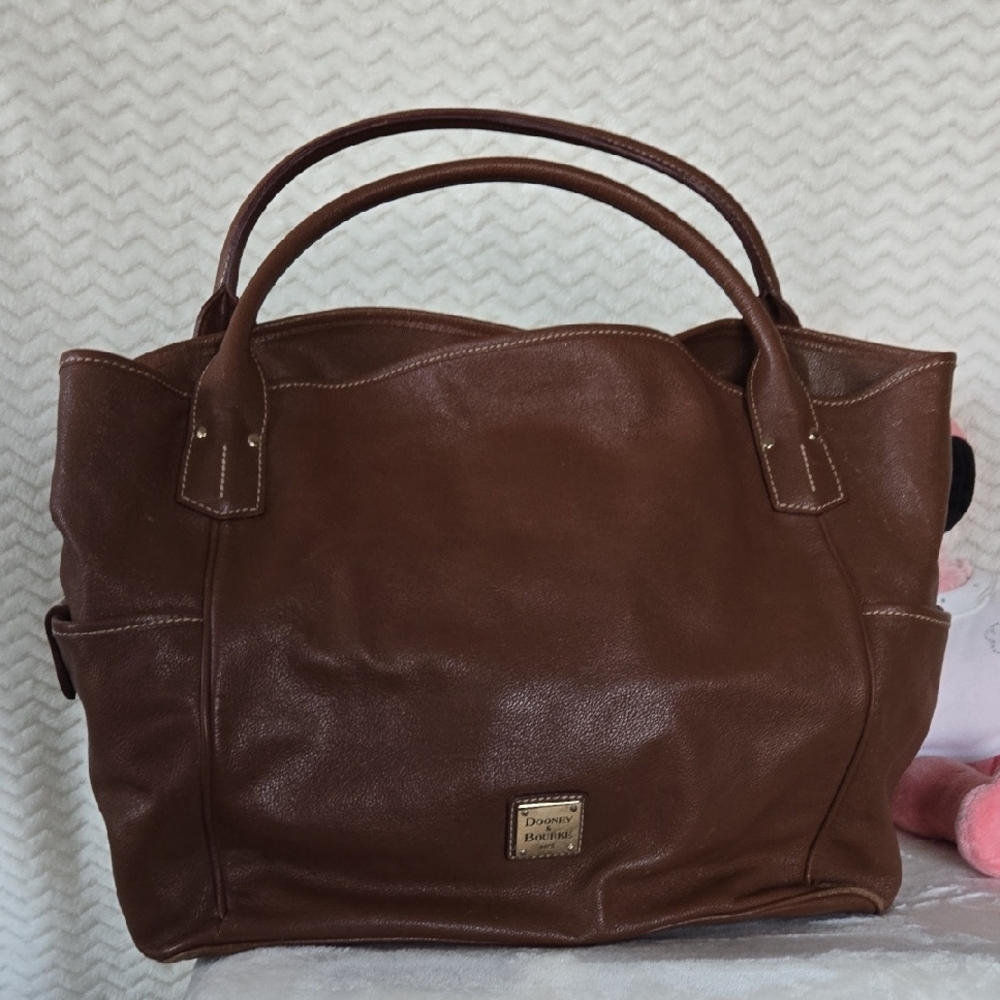Dooney & Bourke Brown Leather Tote